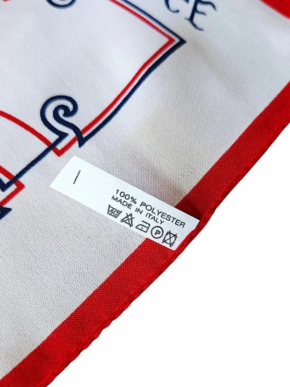 Norway Norge Large Square Scarf Made in Italy